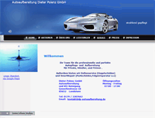Tablet Screenshot of dp-autoaufbereitung.de